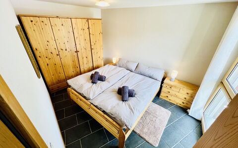 Haus Judith - Bonita: Building, Property, Furniture, Comfort, Pillow, Wood, Bed Frame, Interior Design, House, Bed
