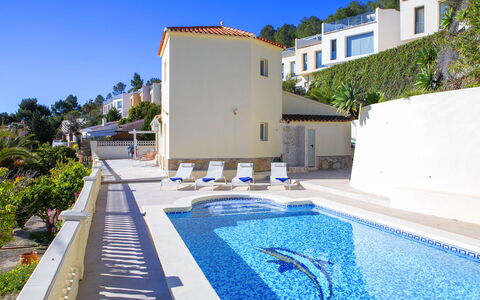 Tequila: Blue, Swimming Pool, Residential Area, Architecture, House, Resort, Home, Balcony, Estate, Human Settlement