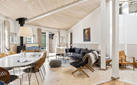 Magh - 400M from the Sea: Wood, Interior Design, Flooring, Floor, Ceiling, Furniture, Home, Living Room, Wood Flooring, Couch