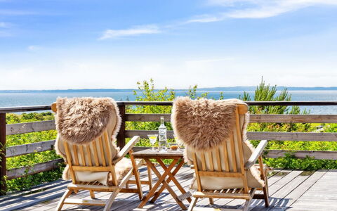 Gærmund - 700M from the Sea: Furniture, Interior Design, Flooring, Floor, Ceiling, Room, Chair, Table, Apartment, Kitchen & Dining Room Table