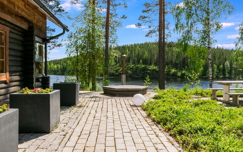 Villa Torni: Wood, Flooring, Floor, Furniture, Wood Flooring, Interior Design, Bunk Bed, Room, Wood Stain, Hardwood