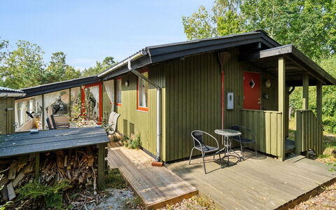 Srebrenka - 350M from the Sea: Wood, Roof, Architecture, Home, House, Cottage, Siding, Hardwood, Slope, Estate