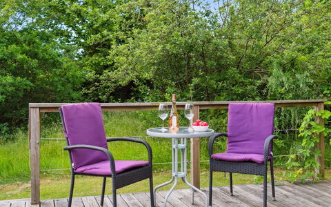 Lovisa - 7Km from the Sea: Furniture, Outdoor Furniture, Chair, Garden, Plastic, Armrest, Wood Stain, Folding Chair, Outdoor Table, Park