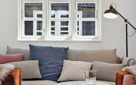 Kim - 250M from the Sea: Furniture, Interior Design, Couch, Wood, Living Room, Home, Flooring, Cushion, Throw Pillow, Floor
