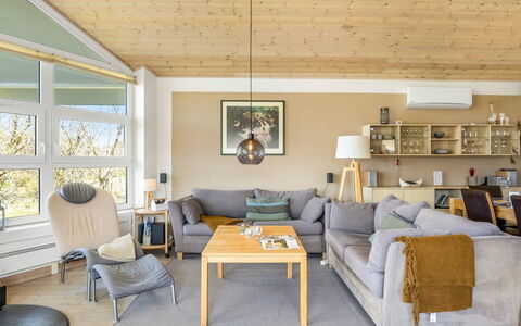 Ljuba - 1.3Km from the Sea: Furniture, Interior Design, Couch, Flooring, Floor, Wood, Ceiling, Living Room, Room, Chair
