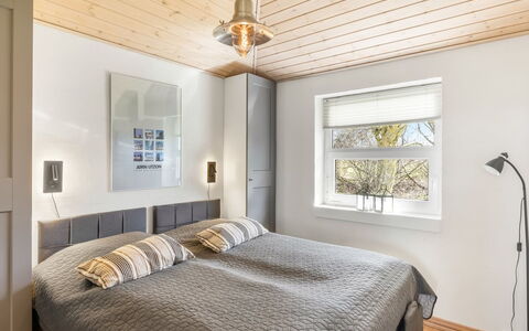 Ljuba - 1.3Km from the Sea: Bed, Interior Design, Bedroom, Furniture, Flooring, Wood, Ceiling, Floor, Bedding, Bed Sheet