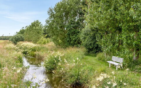 Saran - 30Km from the Sea: Blue, Shrub, Cottage, Groundcover, Garden, Estate, Shade, Landscaping, Farmhouse, Eco Hotel