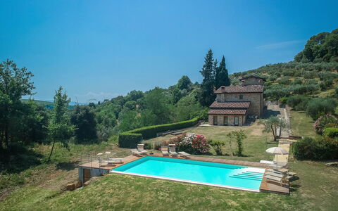 Casolare Torre With Pool And Ac: Swimming Pool, Farmhouse, Estate, Resort, Hacienda, Villa, Eco Hotel, Thermae, Backyard, Outdoor Furniture