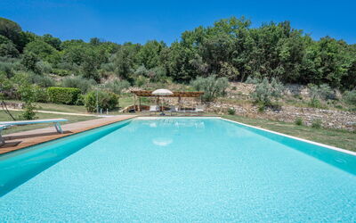 Casolare Torre With Pool And Ac: Blue, Swimming Pool, Resort, Thermae, Water Feature, Eco Hotel, Resort Town