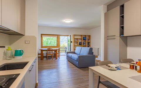 Angelina House: Furniture, Property, Table, Cabinetry, Wood, Shelving, Interior Design, Flooring, Shelf, Couch