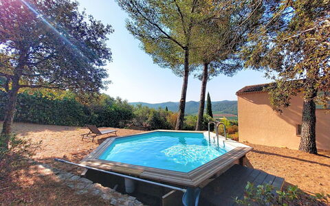 Le Belvédère D'Estelle: Blue, Water, Swimming Pool, Composite Material, Leisure, Resort, Outdoor Furniture, Shade, Eco Hotel, Water Feature