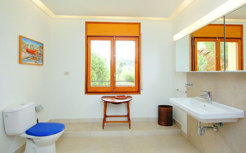 Roses 325: Bathroom, Room, Property, Interior Design, Floor, Yellow, Building, House, Furniture, Real Estate