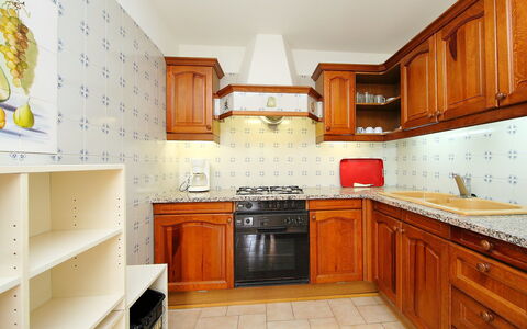Roses 325: Property, Countertop, Room, Cabinetry, Furniture, Kitchen, Interior Design, Building, Floor, Real Estate