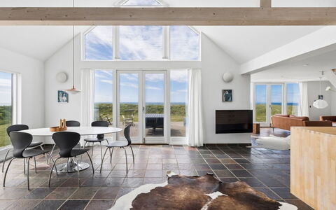 Ubavka - 101M from the Sea: Ceiling, Wood Flooring, Living Room, Chair, Hardwood, Natural Material, Kitchen & Dining Room Table, Laminate Flooring, Daylighting