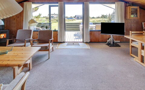 Srebrenka - 1.2Km from the Sea: Furniture, Flooring, Interior Design, Ceiling, Wood, Floor, Room, Living Room, Home, Chair