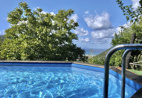San Noto House With Pool Ac Wifi: Blue, Water, Swimming Pool, Leisure, Outdoor Furniture, Resort, Shade, Tropics, Eco Hotel, Water Feature