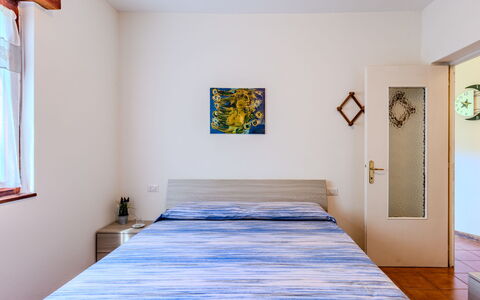 Caria 1: Window, Azure, Paint, Building, Wood, Interior Design, Shade, Picture Frame, Floor