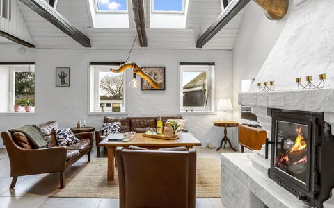Thorgot - 3Km from the Sea: Furniture, Interior Design, Wood, Flooring, Ceiling, Living Room, Couch, Lighting, Chair, Room