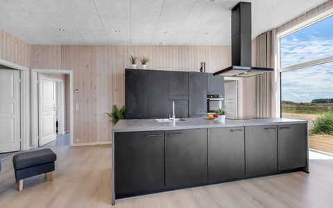 Marius - 400M from the Sea: Kitchen, Flooring, Countertop, Wood, Floor, Interior Design, Cabinetry, Kitchen Appliance, Furniture, Ceiling