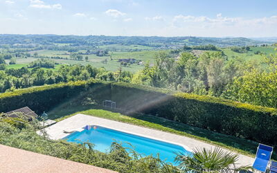 Portacomaro 200: Blue, Swimming Pool, Leisure, Landscaping, Eco Hotel, Garden, Resort, Villa, Backyard, Thermae