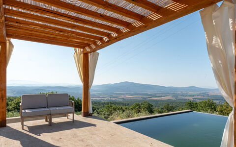Oasi di Benessere Bio: Sky, Plant, Water, Property, Shade, Building, Wood, Architecture, Interior Design, Outdoor Furniture