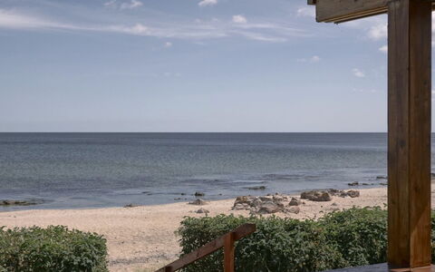 Olina - 10M from the Sea: Wood, Roof, Architecture, Home, House, Cottage, Siding, Hardwood, Slope, Estate