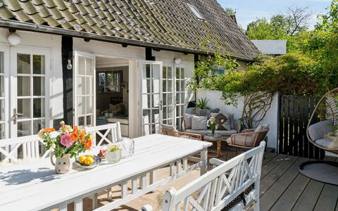 Frederikke - 300M from the Sea: Wood, Roof, Architecture, Home, House, Cottage, Siding, Hardwood, Slope, Estate