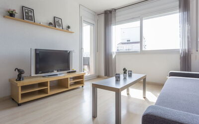 Port Canigó 810.8: Furniture, Property, Couch, Table, Comfort, Wood, Window, Interior Design, Living Room