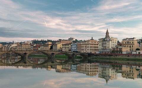 Villacolle 1, Poggio a Caiano, Hot Tub, Wifi, Ac: Bridge, Water, Water Resources, Body Of Water, Arch Bridge, Waterway, City, Aqueduct, Channel, Watercourse