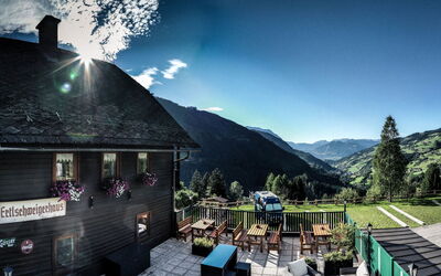 Irdning - Donnersbachtal 649: Sky, Cloud, Property, Plant, Mountain, Tree, Building, Natural Landscape, Window, House