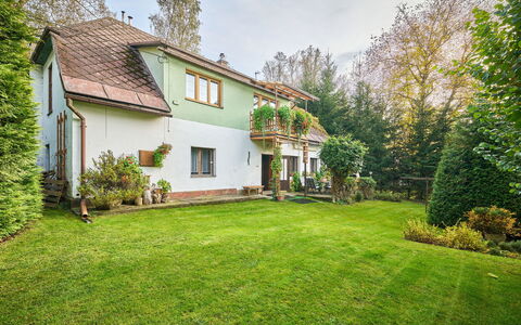 Horní Lánov: Plant, Sky, Property, Building, Window, Cloud, Natural Landscape, Tree, Land Lot, House