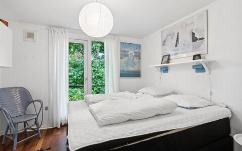 Ivar - 150M from the Sea: Furniture, Bed, Interior Design, Bedroom, Bedding, Bed Sheet, Floor, Ceiling, Room, Linens