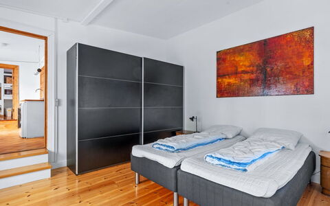 Huno - 2Km from the Sea: Flooring, Floor, Wood, Interior Design, Furniture, Wood Flooring, Ceiling, Bed, Bedroom, Room