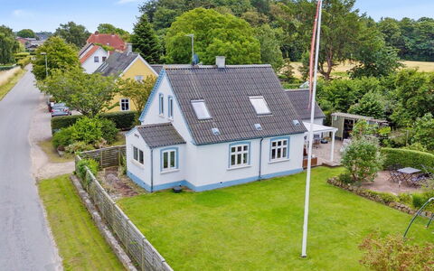 Keyla - 2.3Km from the Sea: Roof, House, Home, Cottage, Siding, Estate, Driveway, Garden Buildings, Yard, Shed