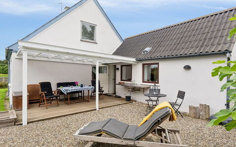 Keyla - 2.3Km from the Sea: Roof, House, Home, Cottage, Siding, Estate, Driveway, Garden Buildings, Yard, Shed