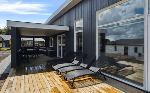 Alka - 500M from the Sea: Roof, House, Home, Cottage, Door, Siding, Deck, Porch, Plank, Hardwood