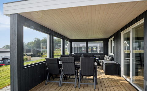 Alka - 500M from the Sea: Wood, Flooring, Floor, Porch, Door, Wood Flooring, Home, Deck, Ceiling, Wood Stain