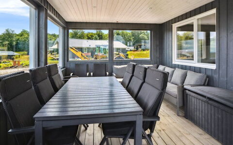 Alka - 500M from the Sea: Wood, Furniture, Porch, Home, Hardwood, Deck, Wood Stain, Wood Flooring, Shade, Plank
