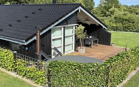 Enida - 350M to the Fjord: Roof, Cottage, Groundcover, Garden, Shade, Yard, Siding, Estate, Landscaping, Backyard