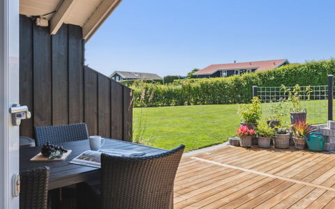 Enida - 350M to the Fjord: Wood, Wood Flooring, Deck, Porch, Hardwood, Furniture, Shade, Outdoor Furniture, Plank, Wood Stain