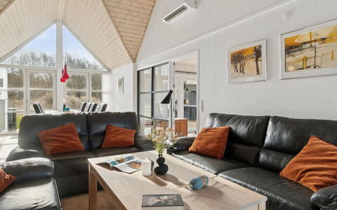 Soeren - 300M from the Sea: Couch, Interior Design, Furniture, Living Room, Ceiling, Home, Room, Chair, Hardwood
