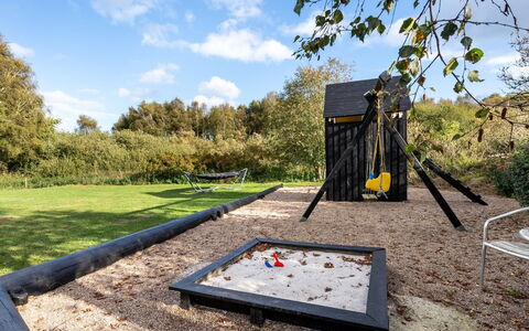 Soeren - 300M from the Sea: Outdoor Play Equipment, Garden, Playground Slide, Landscaping, Backyard, Lawn, Park, Playground, Shade, Yard