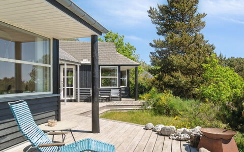 Klint - 25M from the Sea: Roof, Home, Door, Cottage, Shade, Siding, Yard, Estate, Backyard