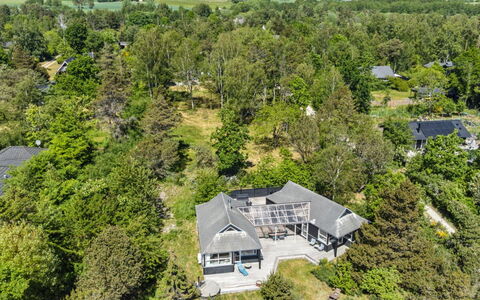Klint - 25M from the Sea: Roof, Home, Door, Cottage, Shade, Siding, Yard, Estate, Backyard