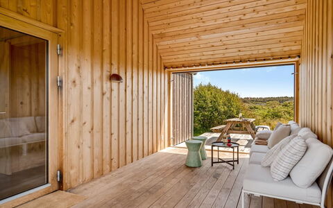 Onni - 250M from the Sea: House, Home, Roof, Residential Area, Cottage, Estate, Farmhouse, Lawn, Landscaping, Siding