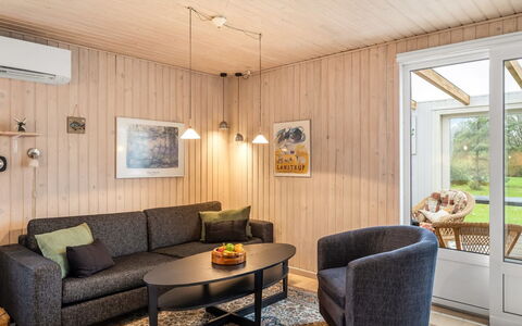 Gisella - 900M from the Sea: Flooring, Interior Design, Wood, Floor, Furniture, Ceiling, Home, Room, Living Room, Lighting