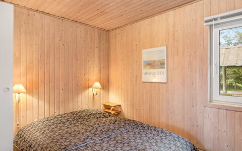 Gisella - 900M from the Sea: Bedroom, Interior Design, Wood, Bed, Flooring, Floor, Ceiling, Bed Sheet, Room, Bedding