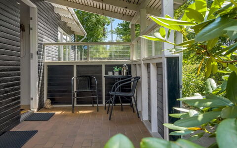 France - 5Km from the Sea: Wood, Porch, Architecture, Furniture, Home, Shade, Door, Composite Material, Deck, Chair