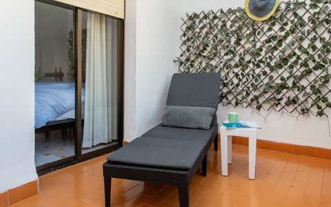 Happy House: Floor, Furniture, Flooring, Interior Design, Room, Bedroom, Linens, Wood Stain, Bed, Houseplant