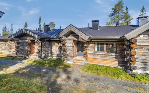 Kelokanerva: Roof, Cottage, Home, Log Cabin, Siding, Larch, Hut, Pine Family
